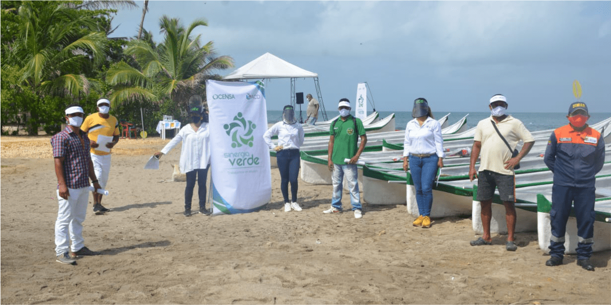 Asociación de Pescadores de Tolú recibieron equipamiento para el fortalecimiento de sus actividades