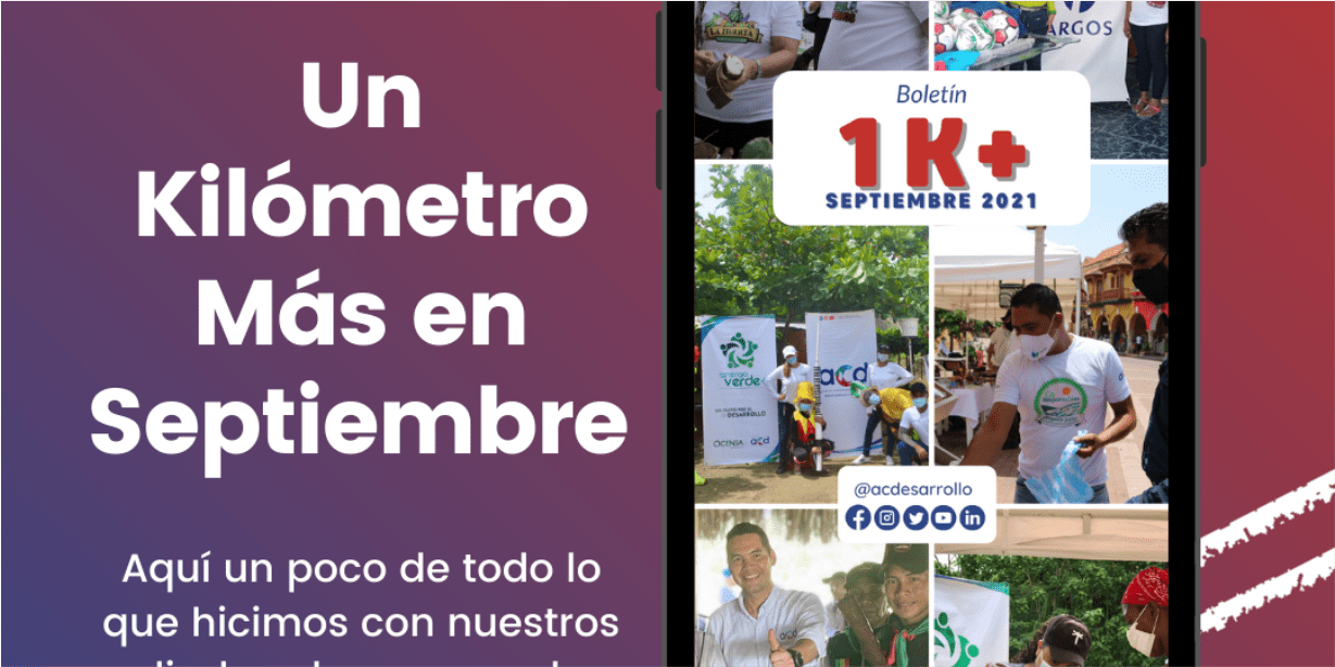 Un Kilómetro Más en septiembre 2021